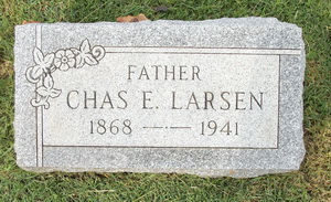 Charles E Larsen Grave