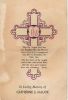 Catherine J Walsh Mauck Prayer Card front